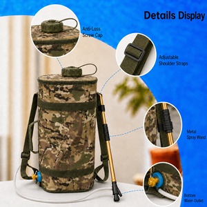 Mochila de Combustible con Camuflaje LUPU, Bolsa de Combustible Portátil de 20L, Contenedor Flexible de Almacenamiento de Combustible para Exteriores - Product Image 2