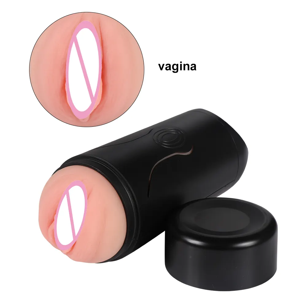 Mainan Seks Dewasa Mangkuk Vagina Pesawat Terbang Vagina Buatan untuk Pria Cangkir Masturbator Elektronik Mainan Seks Erotis