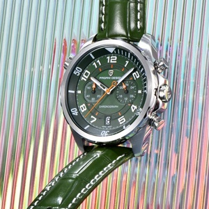 Reloj de Cuarzo PAGANI DESIGN PD-1811 VK64 con Bisel Giratorio, Cristal de Zafiro, Resistente al Agua 50 Metros, Reloj de Acero Inoxidable para Hombre - Product Image 5