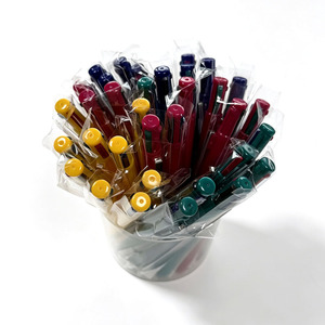 Stylos à bille multicolores 4 en 1 en gros, 0,7 mm, en plastique, pour le bureau et l'école - Product Image 2