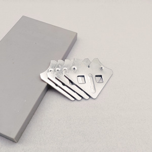 Aluminum Frame Corner <b>Brackets</b> 5 Mm Thick Standard Triangle <b>Bracket</b> <b>Silver</b> Hardware Accessories - Product Image 3