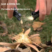 Camping randonnée produits allume-feu sifflet fort Paracord Bracelet fermoir Paracord Bracelet réglable pour la pêche et la chasse