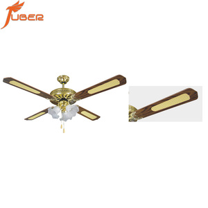 Meilleur prix 52 pouces led <span class=keywords><strong>ventilateur</strong></span> de plafond décoratif <span class=keywords><strong>ventilateur</strong></span> de plafond de luxe avec 4 pales et 3 lampes <span class=keywords><strong>lustre</strong></span> à l'ancienne moteur en cuivre - Product Image 5