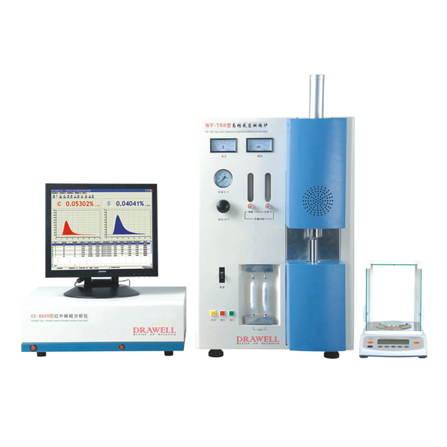 DW-CS-8820 Metal Analyzer Laboratory Equipment C S Analyzer Infrared Carbon & Sulfur Analyzer