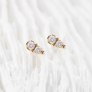 Aurien, Gran Oferta, Anillo de Nariz Pequeño de Oro Sólido de 14K, Sin Rosca, con Zirconia Cúbica, para Labret, Hélix, Cartílago, Joyería Fina para Piercing Corporal - Product Image 2