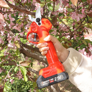 Motor sin escobillas de 21V, tijeras de podar de 25mm, hoja SK5, opciones de dos colores, corte de ramas, función de ribete, tijeras - Product Image 5