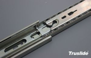 45Mm Mở Rộng Đầy Đủ Nhiệm Vụ Trung Bình Bóng Mang Tự Đóng Đồ Nội Thất Ngăn Kéo Trượt Cho Tủ Đương đại Cán Ngườm Thép Trượt - Product Image 5