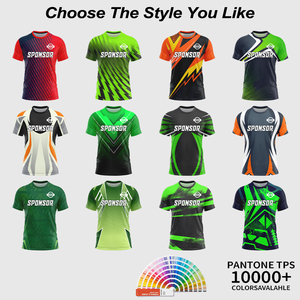 Camisetas deportivas de poliéster de secado rápido para hombre con impresión personalizada de diseño OEM, <span class=keywords><strong>camiseta</strong></span> personalizada para eventos de maratón de marca - Product Image 3