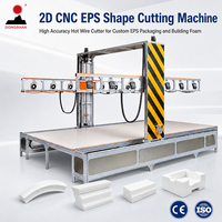 Machine de découpe CNC 2D pour formes en EPS, coupe-fil à haute précision pour emballages personnalisés en EPS et mousse de construction