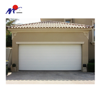 Porte de garage sectionnelle automatique de porte de garage de conceptions contemporaines de luxe à la mode pour la villa