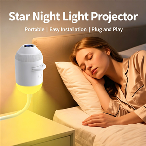 Mini <strong>USB</strong> Starry Sky Galaxy Projector Night Light Powered 360&deg; Rotating HD Ceiling Projection <strong>Lamp</strong> for Bedroom Car Roof Kids Room - Product Image 2