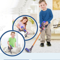Ensemble de jouets aspirateur électrique pour enfants, jouet de simulation de nettoyage ménager pour garçons et filles, jeu de rôle