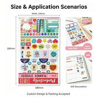 Autocollants saisonniers personnalisés en vinyle, étiquettes adhésives découpées, impression pour décoration de scrapbooking, vente en gros, marque privée