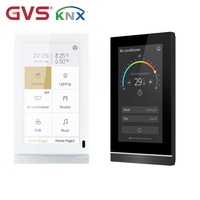 Système de contrôle domestique et de bâtiment KNX intelligent, écran tactile IPS 5 pouces, interrupteur mural avec fonctions KNX complètes