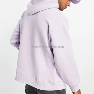 เสื้อมีฮู้ดผ้าฟลีซผ้าหนามีฮู้ดโอเวอร์ไซส์โอเวอร์ไซส์แบบสวมศีรษะโอเวอร์ไซส์ทำจากผ้าฝ้ายผ้าคอตตอน100% ฝรั่งเศส - Product Image 4