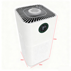 เครื่องฟอกอากาศหยาบ/เกสรดอกไม้/ขนสัตว์เลี้ยง, เครื่องฟอกอากาศในบ้าน wifi/ การควบคุมหน้าจอสัมผัสสำหรับห้องนอน/ห้องนั่งเล่น/สำนักงาน - Product Image 2