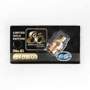 O.S. Bujía No. 80 Edición Limitada Dorada, Modelo del 80 Aniversario, para Mejora y Reequipamiento de Motores de Gasolina - Product Image 4