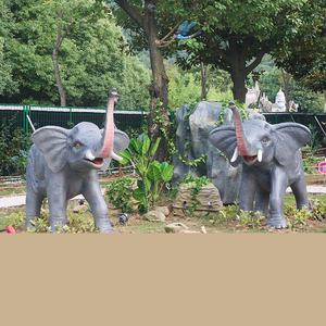 نموذج فيل متحرك ميكانيكي بالحجم الطبيعي - Product Image 1