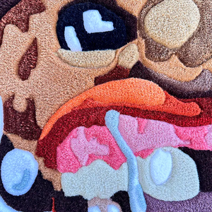 Tappeto di Lusso Personalizzato FMT, Fatto a Mano, Spesso, per Soggiorno, Design Moderno Bianco <span class=keywords><strong>e</strong></span> Nero con Motivo Astratto, per Esercizi, Preghiera, Picnic - Product Image 2