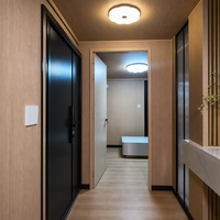 Maison conteneur préfabriquée de 20 pieds, norme européenne, toit en pente, villa modulaire, approvisionnement direct usine pour distributeurs, commande en gros
