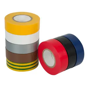 Electrical Tape Manufacturer customization PVC Insulating Tape Fireproof Flame retardant PVC Electrical Insulation Tape