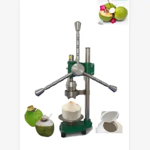 Thai coconut green mouth opener mini green coconut manual opening machine in stock