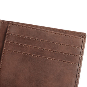 Portefeuille en cuir PU de haute qualité rétro à mon fils portefeuilles de luxe personnalisés pour hommes portefeuille en cuir pour hommes - Product Image 5