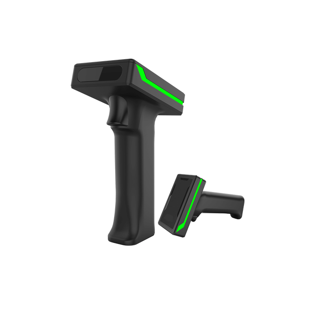 Handheld USB Scanner with Wired Laser Barcode Reader 1D 2D QR Code for POS Cash Register In-Stock Document Scanner