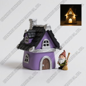 Tùy Chỉnh Thực hiện Nhựa Cổ Tích Nhà Trong Nhà Và Ngoài Trời Cổ Tích Vườn Trang Trí Nội Thất Ma Thuật Vườn Tượng Trang Trí Nhà Quà Tặng - Product Image 3