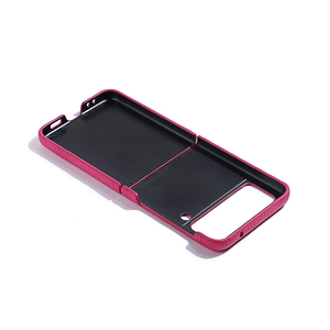 Vendita calda custodia in vera pelle di mucca <span class=keywords><strong>Samsung</strong></span> custodia per cellulare <span class=keywords><strong>Samsung</strong></span> Galaxy Z Flip 3 - Product Image 6