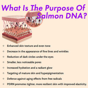 יופי ספא מוצר pdrn סלמון dna מרקם אחיד אנטי אוקסידנטים ויטמין C, b skincare דרמה אנטי אייג 'ינג לפנים - Product Image 4