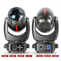Projecteur à tête mobile Sharpy Beam 200W, LED 180W, 14 gobos, 9 couleurs, 18 prismes, DMX pour KTV, bar, fête, discothèque, club