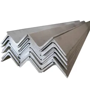 Aço de ferro metal corte ângulo 60 graus galvanizado padrão tamanhos 100x100x10 aço anjo barra design cerca