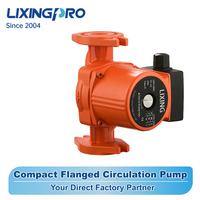 Pompe de recirculation d'eau chaude à trois vitesses, compacte, avec options de raccord DN20, DN25, DN40 pour les programmes de remplacement et de stockage