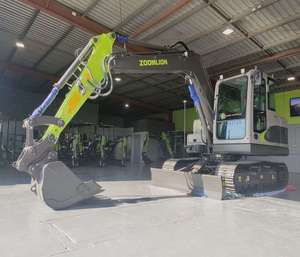 Prix bas – Marque chinoise ZOOMLION ZE75E – Mini-excavatrice sur chenilles de 7,5 tonnes avec godet de 0,3 m³ – En stock - Product Image 4