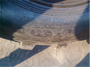Chinaband-tractor de Agricultura, tyre18.4-24 Grader tyre19.5L-24 21L-24 - Product Image 2