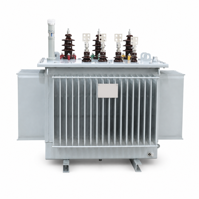 S13-250 KVA Oil Immersed Distribution Transformer 10kV 0.4kV Three Phase Aluminium Low Loss