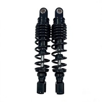 Nuevo Amortiguador Hidráulico Trasero Integrado para Motocicleta Eléctrica, de Acero Inoxidable Endurecido, Ajustable, Rojo/Azul/Negro