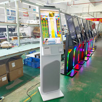 Kiosco de Autoservicio de 27 y 32 Pulgadas con Pantalla Táctil, Escáner de Código de Barras y Sistema de Pedidos