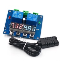 Module de contrôle de température et d'humidité XH M452, sortie double relais 12V, affichage numérique, 65x55x28mm, pour serre et incubateur