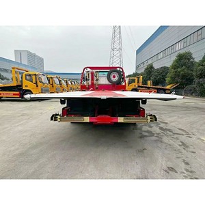 Foton Aumark One-Tow-Two Diesel New Manual Wrecker 4x2 <b>Flatbed</b> Rescue Vehicle Urban Road Recovery <b>Truck</b> - Product Image 6