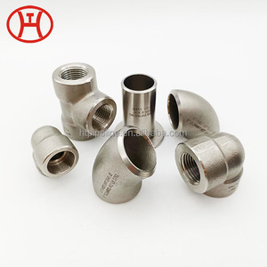 Áp lực cao 6 inch ASTM <span class=keywords><strong>A105</strong></span> mạ kẽm nắp thép carbon các nhà sản xuất 150 WN mặt bích Ống phù hợp khuỷu tay sơn bề mặt - Product Image 4