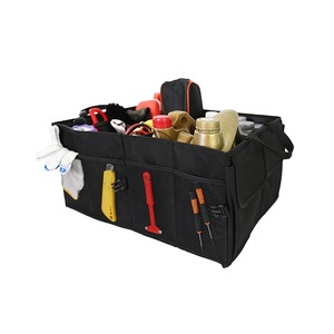 Trunk Organizer Car Trunk Organizer With Foldable Collapsible Car Trunk Storage Organizer Car Cargo Trunk Organizer