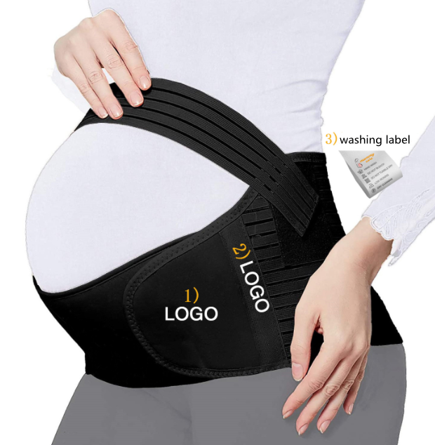 Hot Sell Adjustable Breathable Medical Pregnant Women support Skin-friendly Maternity Belt Pregnancy Belly Band