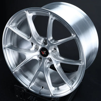 Nouvelles jantes monobloc forgées chromées brossées polies de 15 à 26 pouces, 25 mm, 5x120, 5x114.3, 5x112 pour F30/Alfa Romeo/Tesla/