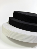 Sangle de soutien-gorge en sangle élastique douce à chevrons Accessoires de vêtements confortables Bande élastique pour Textiles de maison Sacs Chaussures