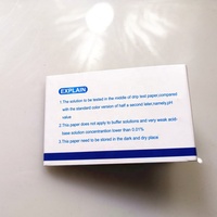 Papier indicateur de pH universel 1-14, bandelettes de test de pH, kit de test, version anglaise, gamme complète