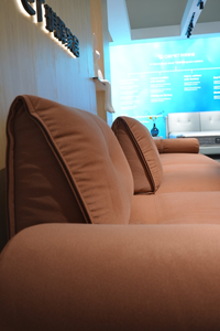 Sofá Modular Grande de Diseño Minimalista Italiano, Cojines y Respaldos Ajustables Eléctricamente, Apto <span class=keywords><strong>para</strong></span> Sala de Estar o Villa - Product Image 4