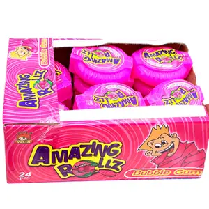 Bubble Gum Tape Rolls Confectionery Sweets From China Candy Gum Supplier