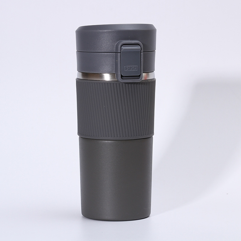 400ml 304 Stainless Steel Thermos Cup Car Portable Coffee Cup With ...